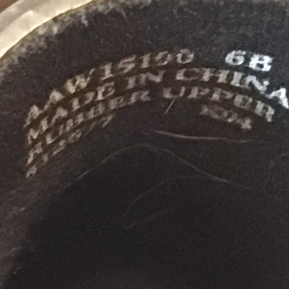 Ralf Lauren Polo Sport Black Rubber Ankle Rain Boots - Picture 6 of 7